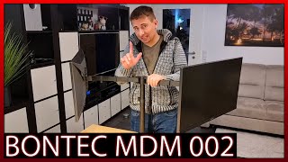 BONTEC 1327 Zoll Monitor Halterung  MDM 002  Unboxing  Montage  Test  Fazit  Review [upl. by Rakabuba]