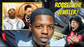 CHICAGO RAPPER ROBS A JEWELER THEN GETS CAUGHT WITH GLOCK SWITCH [upl. by Nylahs121]