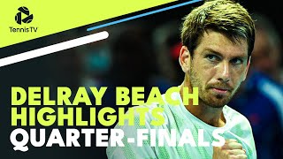 Korda amp Norrie Rematch Dimitrov Opelka in Action  Delray Beach 2022 QuarterFinal Highlights [upl. by Elnar]