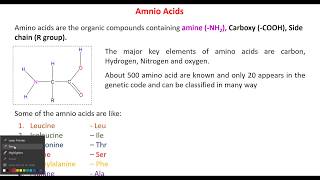 General reactions of amino acid metabolism [upl. by Akcirre286]