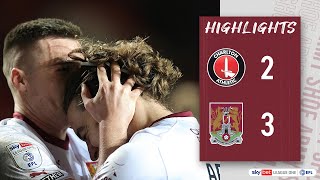 HIGHLIGHTS Charlton Athletic 2 Northampton Town 3 [upl. by Ittam]