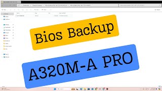 Bios  Bios Main MSI  Bios And Ec Bin File  A320MA PRO MS7C51 Free Dowload [upl. by Martelli634]