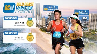 Gold Coast Marathon 2024  Sub 3  Day Trip Surfers Paradise [upl. by Yonit]