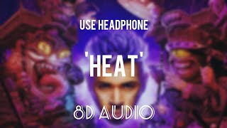 Heat 8D Audio  Chris Brown ftgunna  Echo Sound [upl. by Belda]