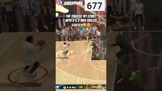 6’6 DEMIGOD TAKEOVER THE 1V1 COURT IN THE THEATER NBA 2K25 nba2k25 nba2k25gameplay nba2k shorts [upl. by Aural]