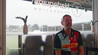 John Hartley on The Harlequins Foundation [upl. by Aikemot]