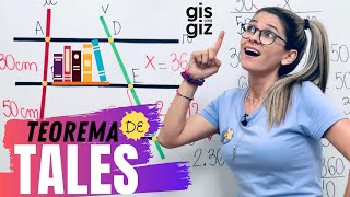 Teorema de TALES  Prof Gis [upl. by Meridith]