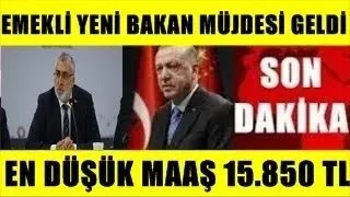 DUL YETİM EN DÜŞÜK EMEKLİ Engelli Maaş 15500Tl Ssk Bağkur 4A 4B 4C ne kadar sondakika [upl. by Parshall561]