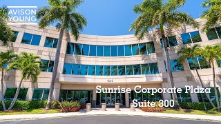 Property Video Sunrise Corporate Plaza  Suite 300 [upl. by Cogswell305]