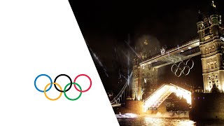 Torch Montage including David Beckham  London 2012 Olympics [upl. by Sorce]