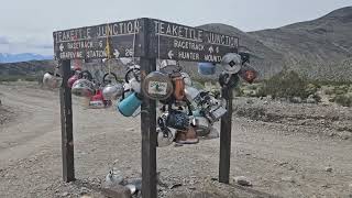 Teakettle Junction Death Valley [upl. by Ardnuahsal]