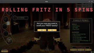 ROLLING FRITZ IN 5 SPINS  AOTR SECRET CLAN UPDATE [upl. by Joby899]