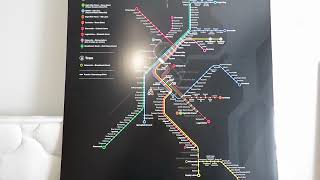 the new TRANSLINK Brisbane Wall Map John Coyle video [upl. by Eicyaj906]