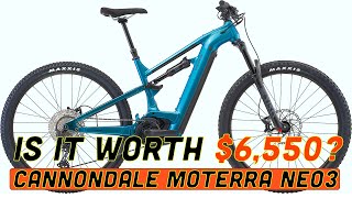 Is The 2022 Cannondale Moterra Neo 3 Worth the 6550 Most wanted eMTB [upl. by Gina]