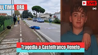 Tragedia a Castelfranco Veneto 15enne Muore in Scooter andando a Scuola [upl. by Karylin]