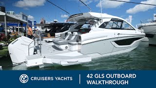 Cruisers Yachts 42 GLS Walkthrough [upl. by Repotsirhc567]