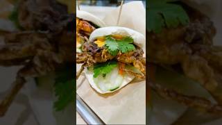 SOFTSHELL CRAB BUN asmr cooking foodie asianfood [upl. by Svend670]