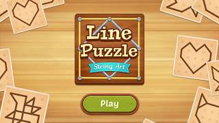 Line Puzzle  String Art [upl. by Noiro]