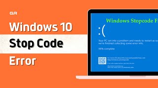 How to fix windows 10 stop code error  Windows 10 Stop Code FIX [upl. by Laenej]