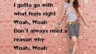 Selena Gomez  quotIntuitionquot With Lyrics On Screen FULL SONG [upl. by Lawlor]