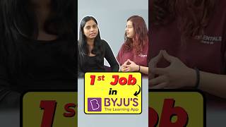 💥Cracked 1st Job After BBA Most Important BBA Skills🤩IPU BBA Student Interview💥Shorts BBA [upl. by Nyrret]