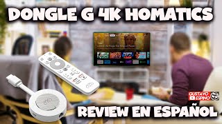 HOMATICS DONGLE G 4K REVIEW EN ESPANOL  EN REALIDAD VALE LA PENA¡¡¡ [upl. by Catherina]