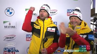 Highlights Monobob after heat 2 Winterberg [upl. by Aicilyt]