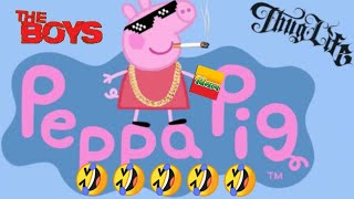 PEPPA PIG😂😂😂😂 EDITED PART 6 watch nowwwwwww viral peppapig funny video [upl. by Katine806]