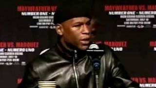 Floyd Mayweather Jr accepts challenge against Marquez [upl. by Files]