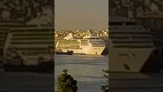 MV Seven seas mariner in Piraeus cruiseship piraeusport cruise greece travel [upl. by Hsu911]