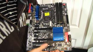 Gigabyte Z77XUD3H Ivy Bridge SLI Gaming Motherboard Unboxing amp First Look Linus Tech Tips [upl. by Nrek]