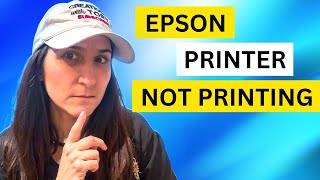 How To Fix Epson Printer Not Printing [upl. by Elfrida]