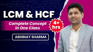 LCM amp HCF  SSC Abhinay Maths Complete LCM HCF For All SSC 2023 Exams LCM HCF Class By Abhinay Sir [upl. by Aimat]