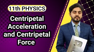 centripetal acceleration and centripetal force class 11  National book foundation  NBF  Federal [upl. by Ettennor]