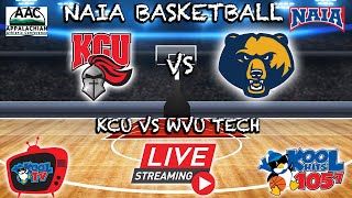 KCU vs WVU Tech Mens Basketball  NAIA Basketball  LIVE  Kool TV  12224 [upl. by Thatch663]