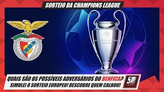 Liga dos Campeões 202122 ● Os possíveis adversários do Benfica na Europa [upl. by Inaflahk]