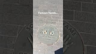 George Michaels Handprint Outside Wembley Arena ✋ [upl. by Lavicrep]