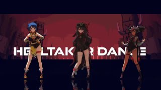 MMD Genshin Impact Helltaker Dance [upl. by Stace]