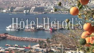 Herods Palace Hotel Eilat [upl. by Sirtimed772]