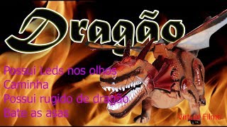 Dragão Mistíco de Brinquedo Que Bate Asas Anda Dinossauro e ruge [upl. by Verge131]