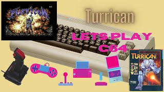 TurricanDas Kultspiel auf dem C64Lets PlayC64Deutsch [upl. by Ynolem]