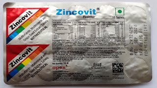 Zincovit Tablet Use Multivitamin Multimineral  Best Multivitamin Health Supplement  Covid 19 [upl. by Jaal]