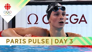 Canadas first gold medal McIntosh back in the pool  Paris Pulse  Day 3  paris2024 [upl. by Sayles299]