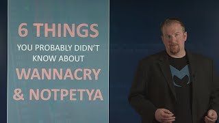 6 Things You Probably Didnt Know About WannaCry and NotPetya [upl. by Adnilemreh]