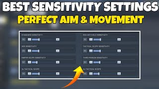 Best Sensitivity settings in BR amp MP  br sensitivity codm 2023  codm br sensitivity [upl. by Inek]