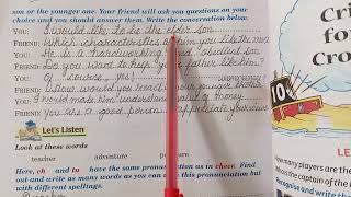 English book work 4th class lesson no 9 THE STORY OF THE PRODIGAL SON [upl. by Dnumde23]