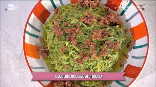 Tagliolini al cremoso di rucola  È sempre mezzogiorno  15022024 [upl. by Abla]