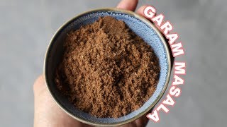 How to make GARAM MASALA at home  Food with Chetna [upl. by Kola321]