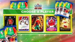 MATCH ATTAX EURO 2024 DRAFT Pack Opening Building a Team [upl. by Znerol699]