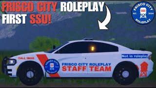 🔴 LIVE  Staff Patrol  Frisco City Roleplay First SSU  Roblox ERLC [upl. by Dougie]